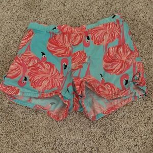 lily pulitzer flamingo shorts